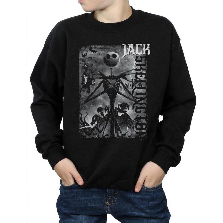 Disney  Nightmare Before Christmas Skellington Sweatshirt 