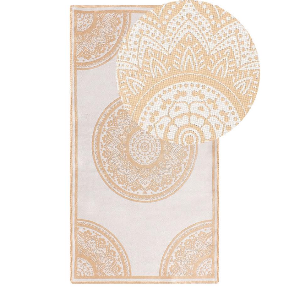 Beliani Tappeto per esterni en Polipropilene Moderno HUBLI  