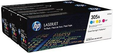 HEWLETT PACKARD  305A Pack de 3 (C/M/Y) 