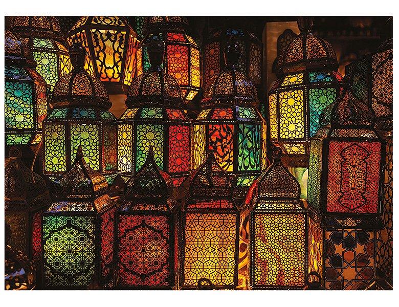 Educa  Puzzle Orientalische Lampen (1000Teile) 