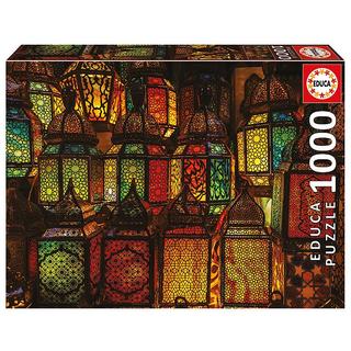 Educa  Puzzle Orientalische Lampen (1000Teile) 