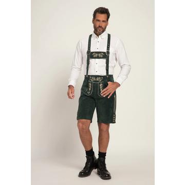 Lederhosen in tradizionale stile Tracht in pelle vera con ricami