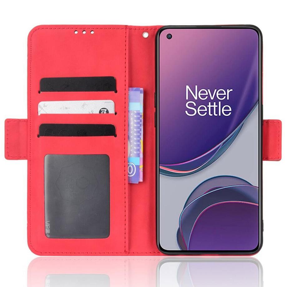 Cover-Discount  OPPO Reno8 Lite - Etui Mit Vielen Kartenfächer 