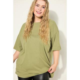 Studio Untold  T-shirt, oversized, col rond, manches mi-hauteur 