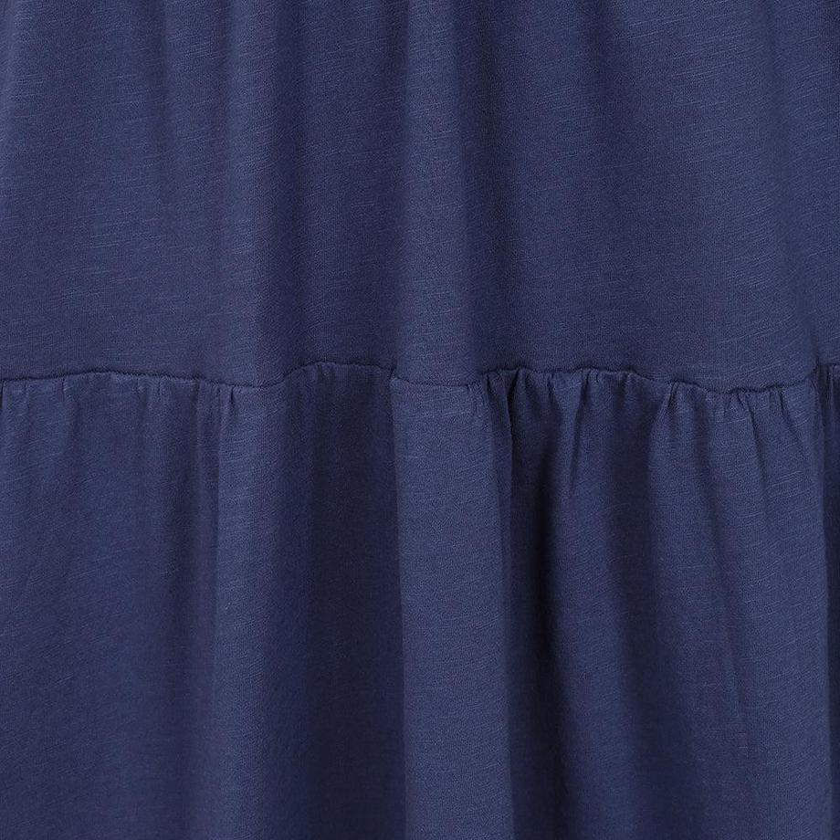 Lazy Jacks Gestuftes Kurzarmkleid  