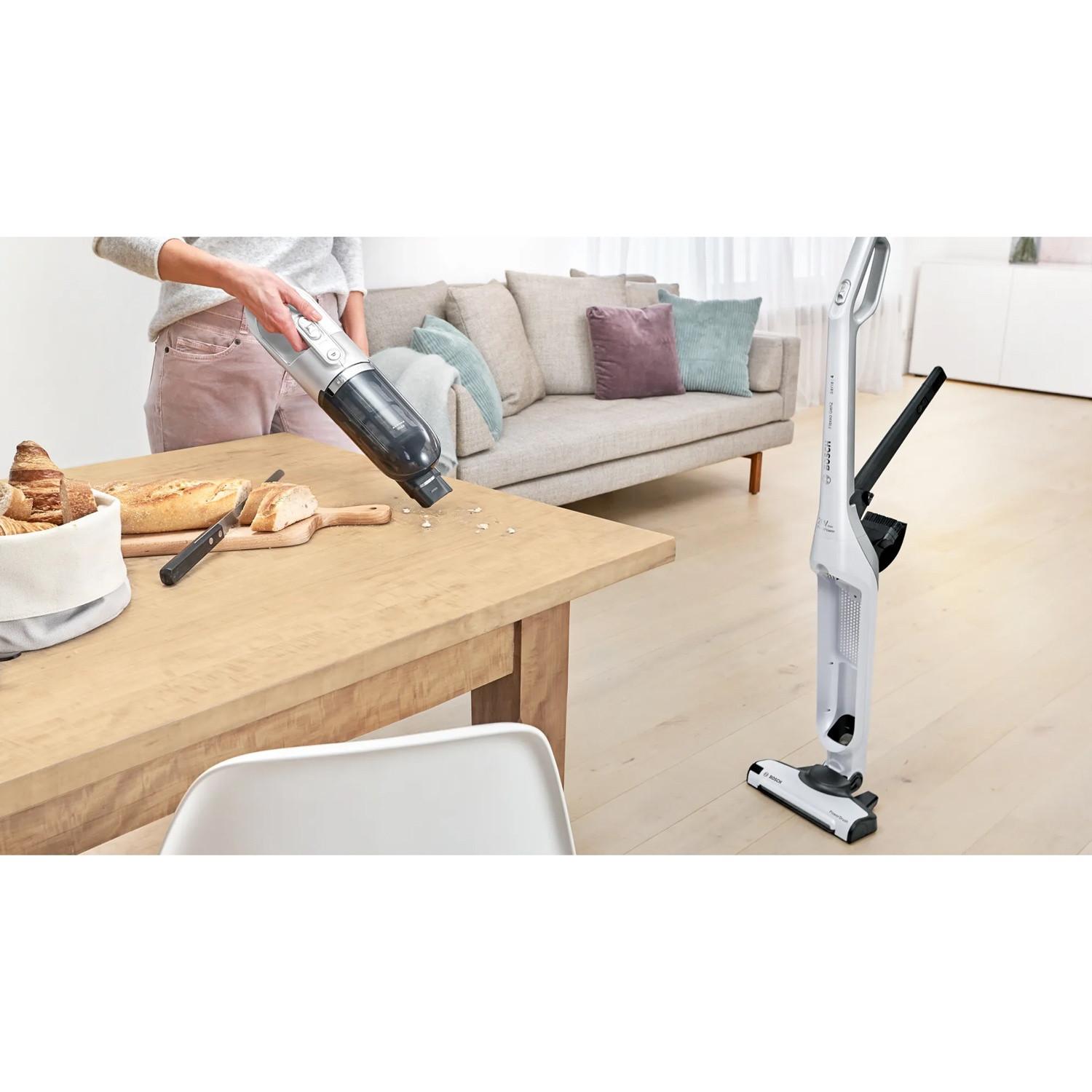 Bosch Aspirapolvere a bacchetta, Flexxo Gen2 28Vmax, Bianco BBH3ALL28  