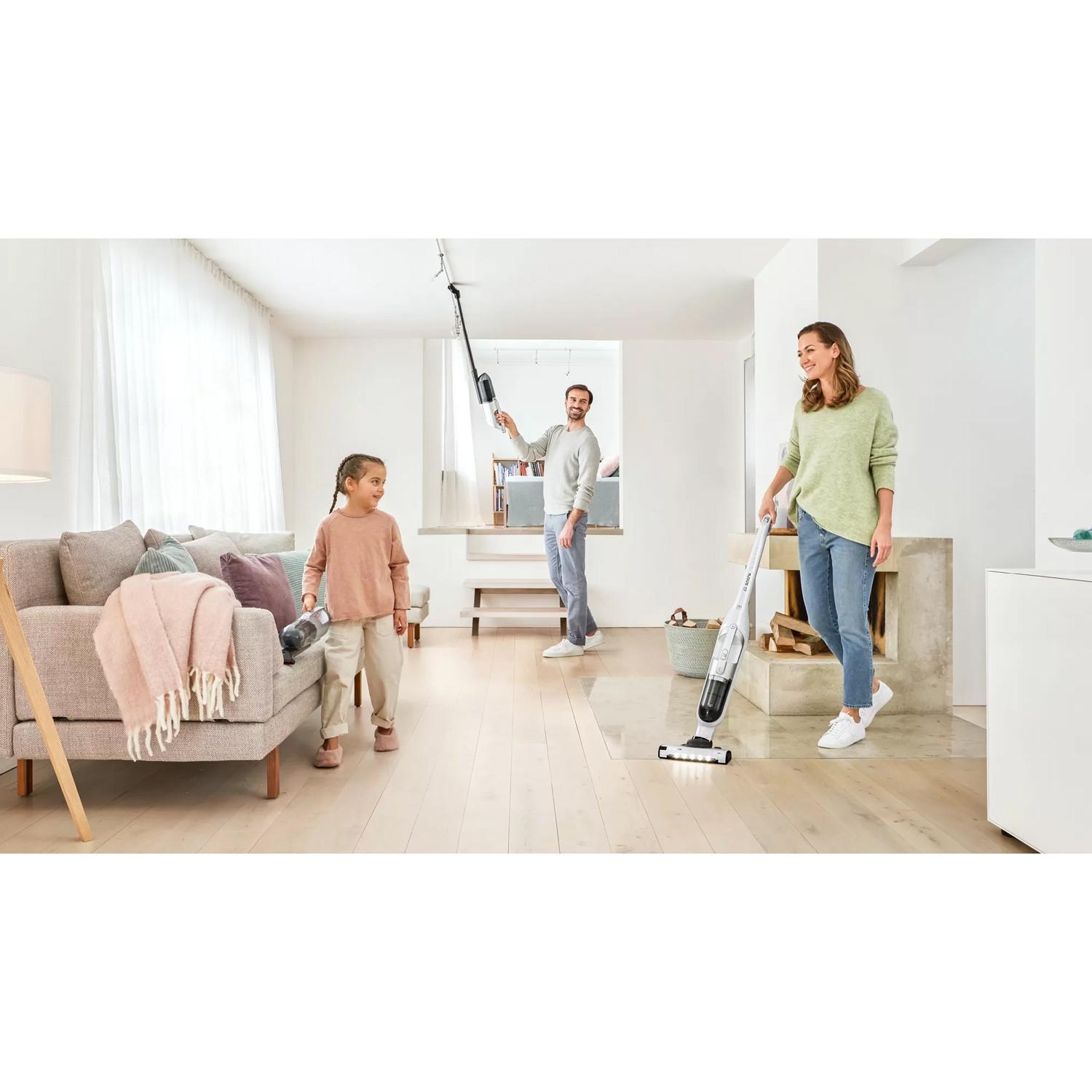 Bosch Aspirapolvere a bacchetta, Flexxo Gen2 28Vmax, Bianco BBH3ALL28  