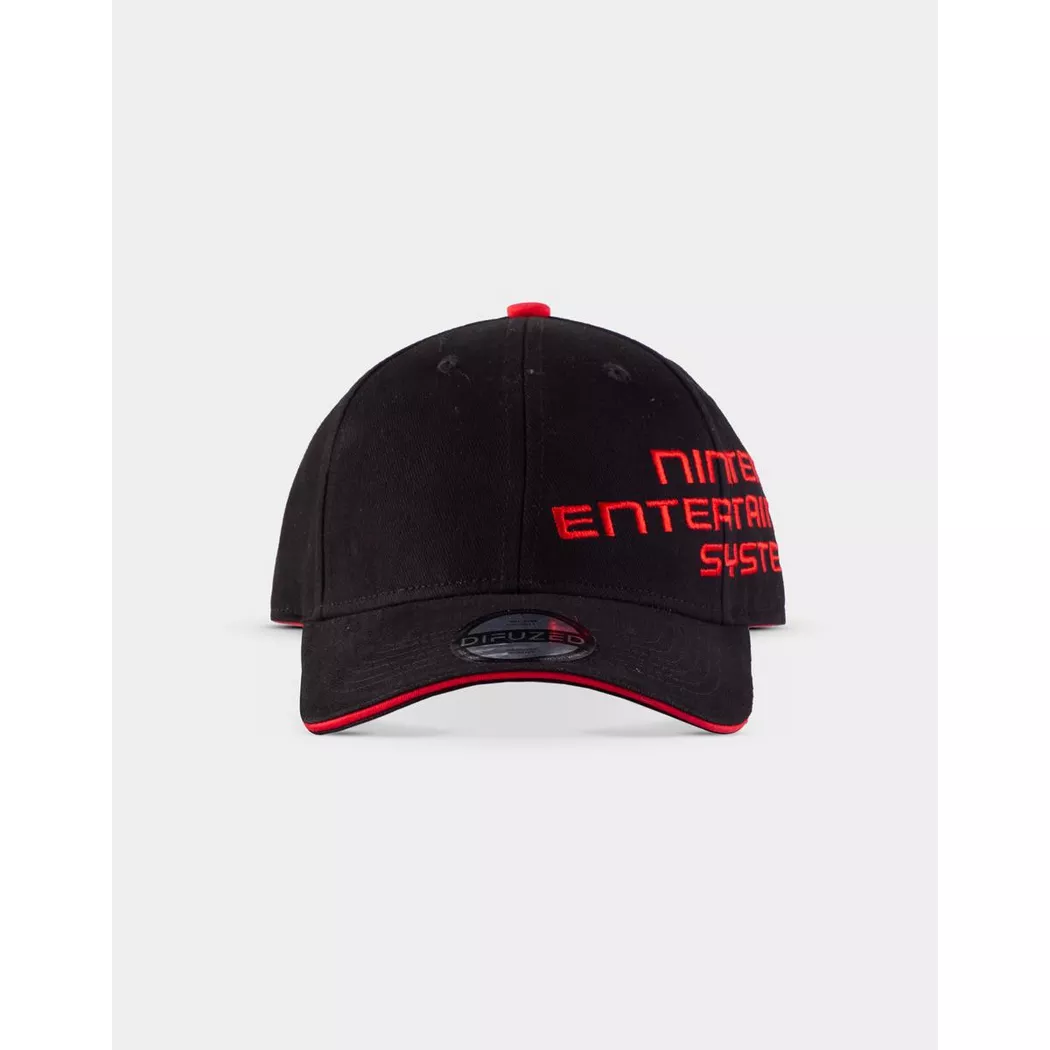 Difuzed - Mütze Baseball Nintendo Logo U, für Herren, Schwarz, One Size