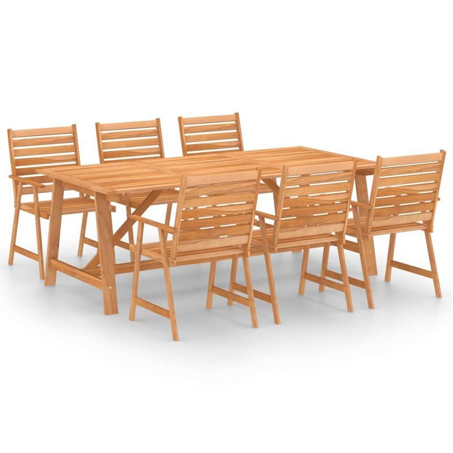 set da pranzo da esterno Legno di acacia