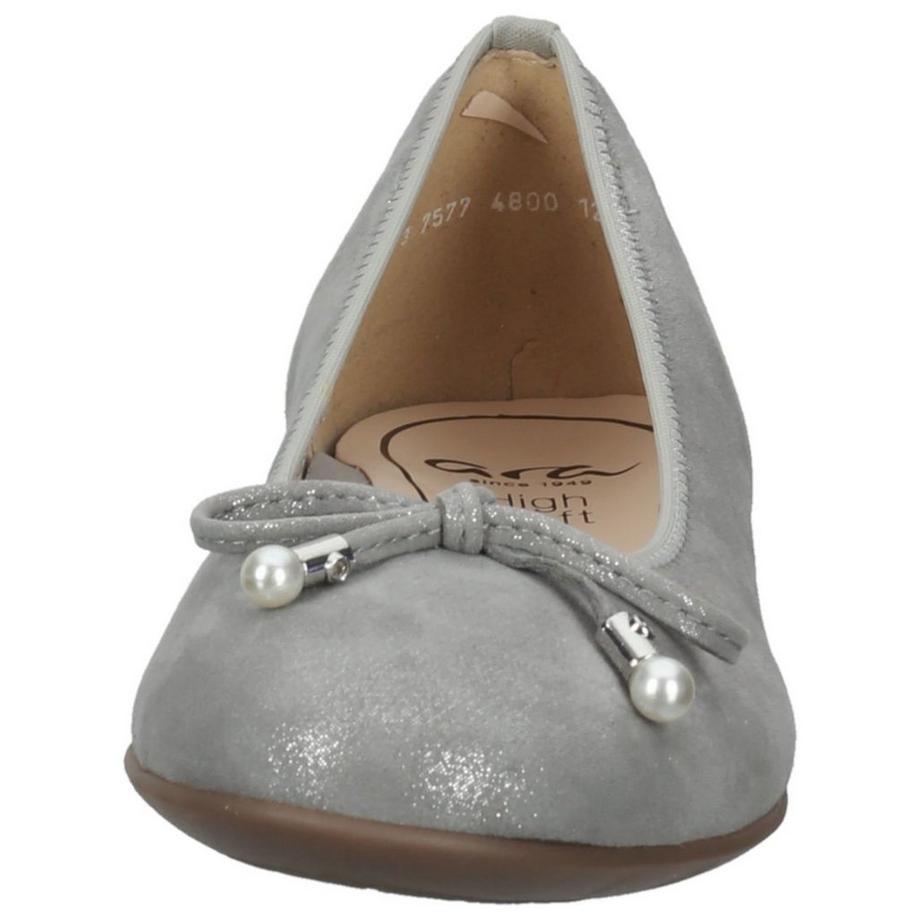 ara Ballerines avec Nœud et Détails Perles  
