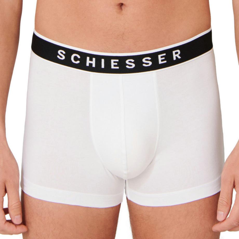 Schiesser Confezione da 9 Boxer in Cotone Stile Retro  