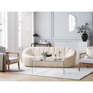 Beliani 3 Sitzer Sofa aus Bouclé Modern LOMMA  