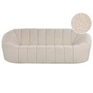 Beliani 3 Sitzer Sofa aus Bouclé Modern LOMMA  