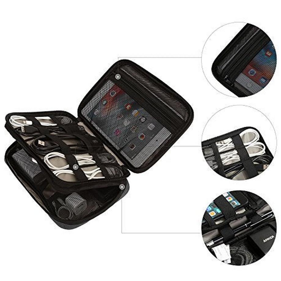 Only-bags.store  Kabeltasche, elektronische Tasche, elektronisches Zubehör Organizer, tragbare Kabel-Organizer 