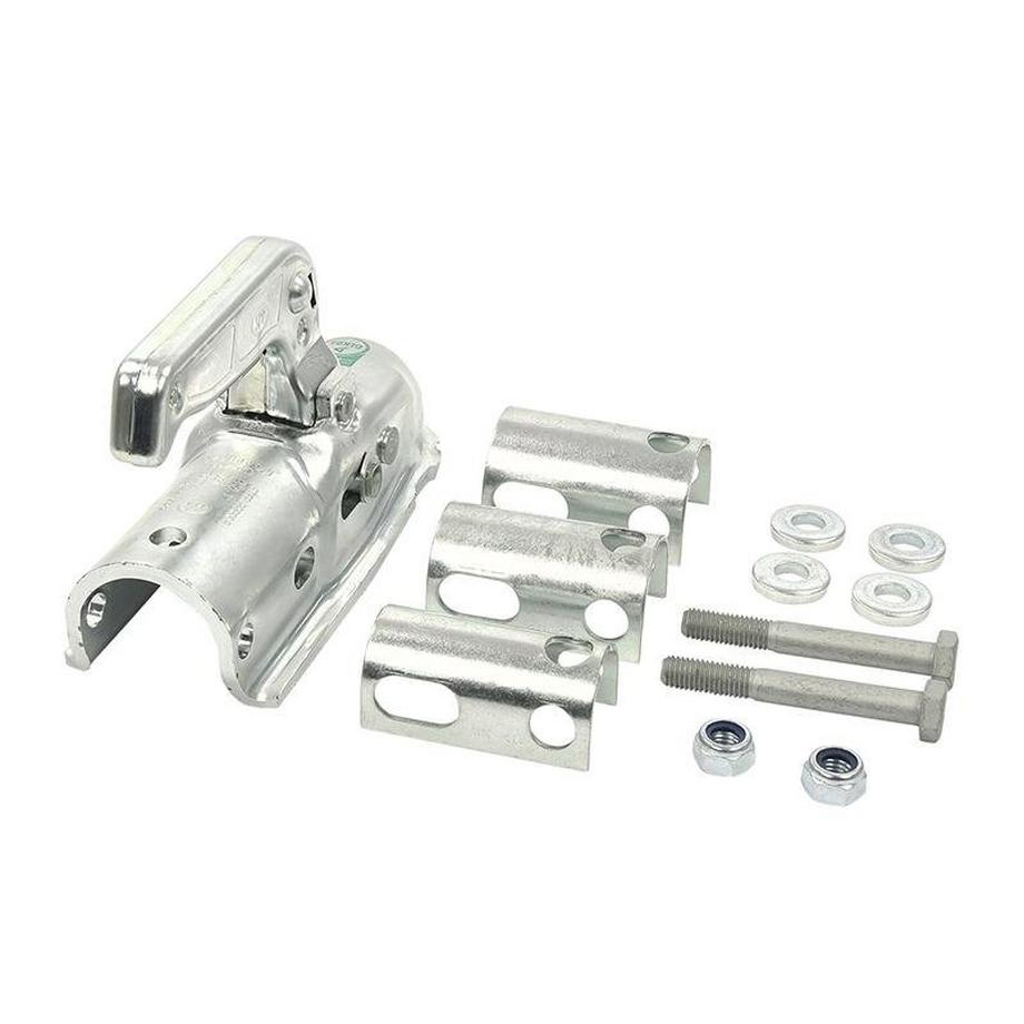 Pricenet  Attelage à bille en acier rond 35-50mm freiné 