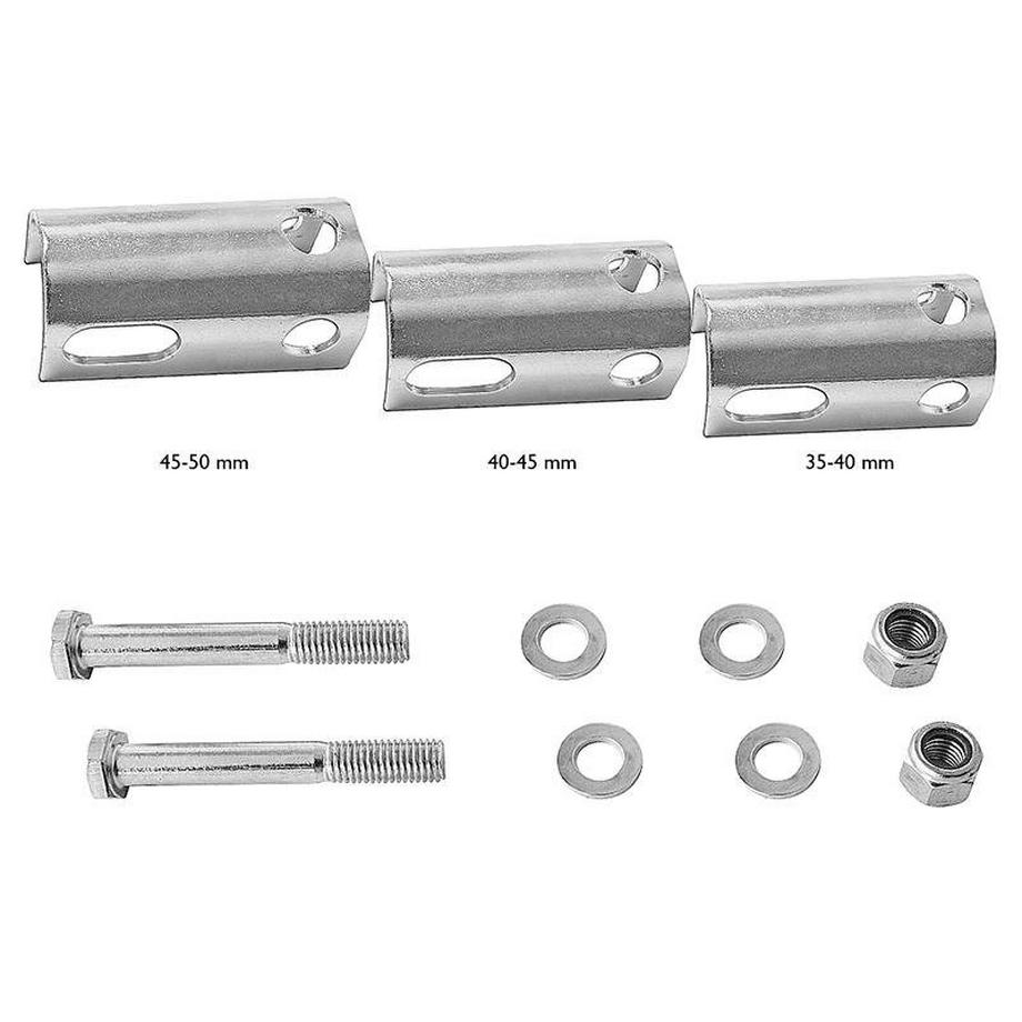 Pricenet  Attelage à bille en acier rond 35-50mm freiné 