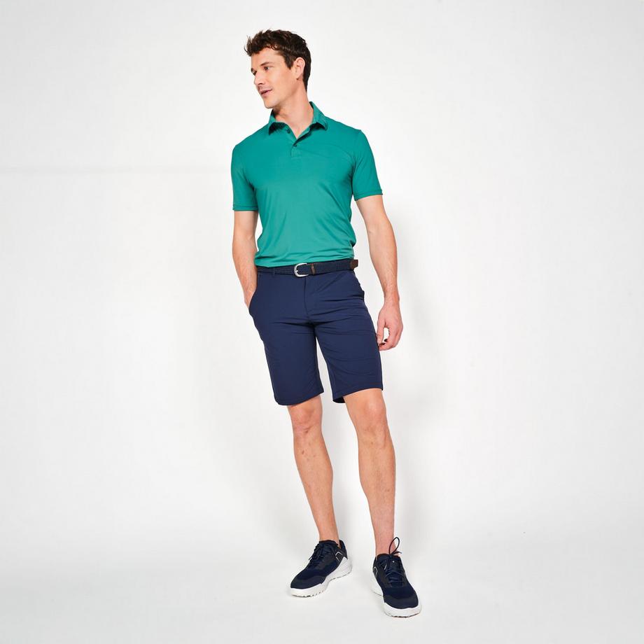 INESIS  Polo de golf manches courtes respirant polyamide 