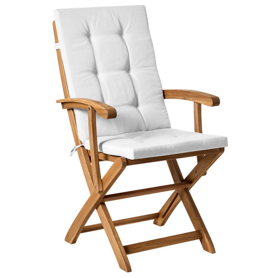 Beliani Set di 8 cuscini schienale/seduta en Poliestere Moderno MAUI PREMIUM  