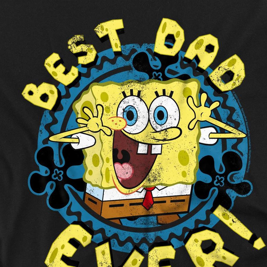 Nickelodeon  Best Dad Ever Maglietta Festa Del Papà 