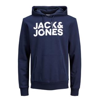 JACK & JONES  Felpa con cappuccio di taglia grande Jack & Jones Corp Logo 