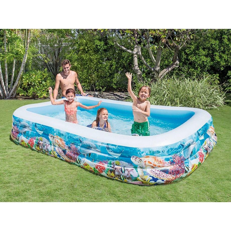 B2X  Piscina gonfiabile Rybki 305 x 183 x 56 cm INTEX 58485 