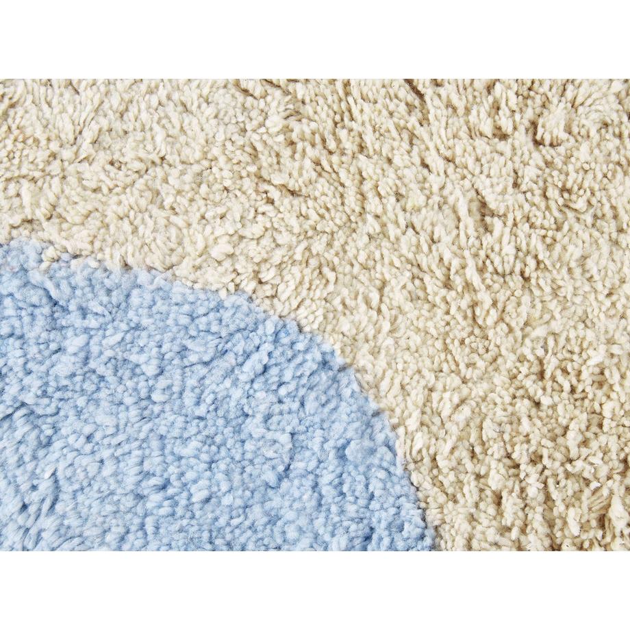 Beliani Lot de 2 coussins décoratifs en Coton Moderne DAHLIA  