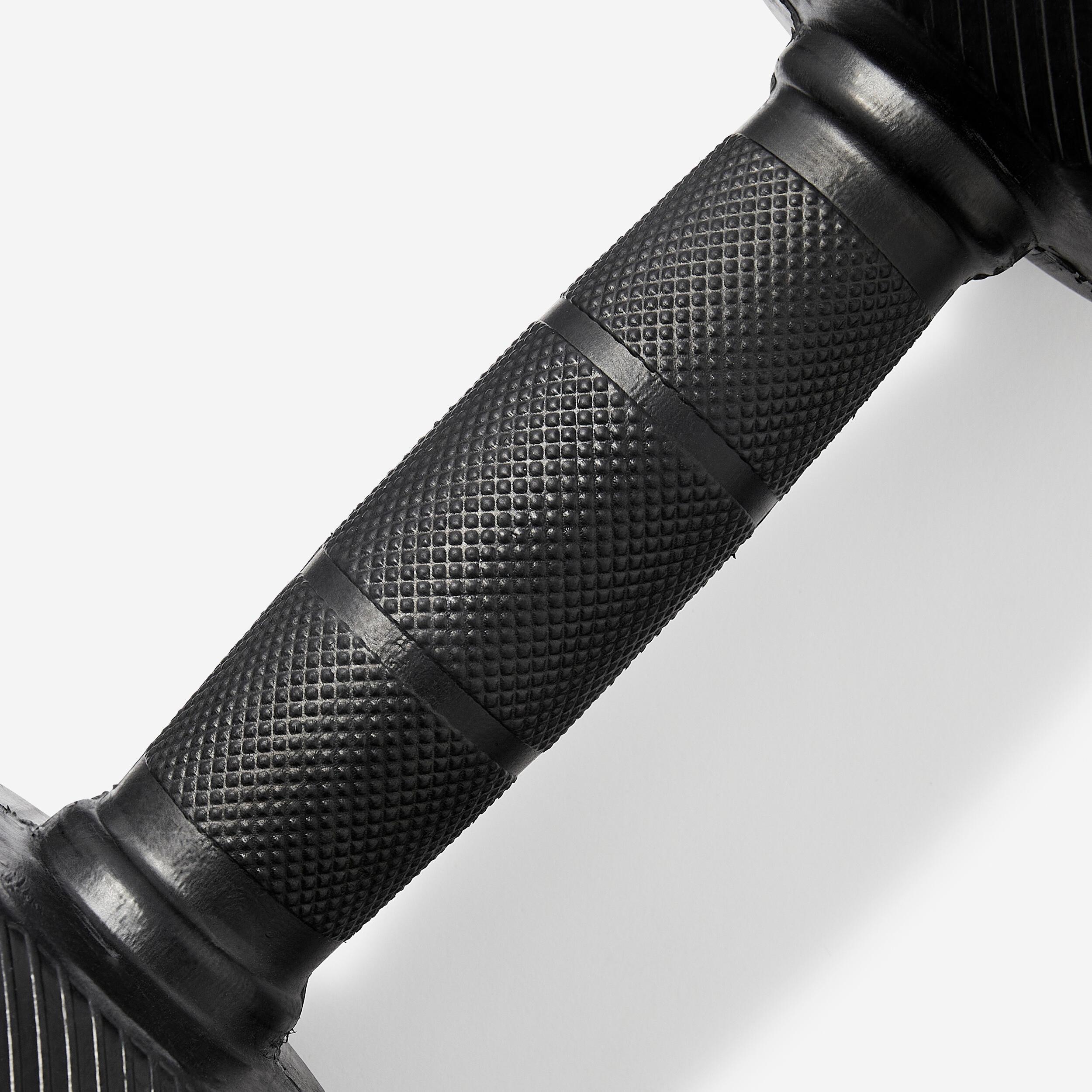 CORENGTH  HEX DUMBELL 22,5 - Manubrio crosstraining allenamento forza - forma esagonale 