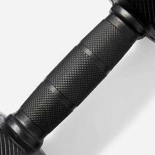 CORENGTH  HEX DUMBELL 22,5 - Manubrio crosstraining allenamento forza - forma esagonale 