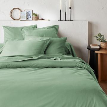 Housse de couette unie coton biologique