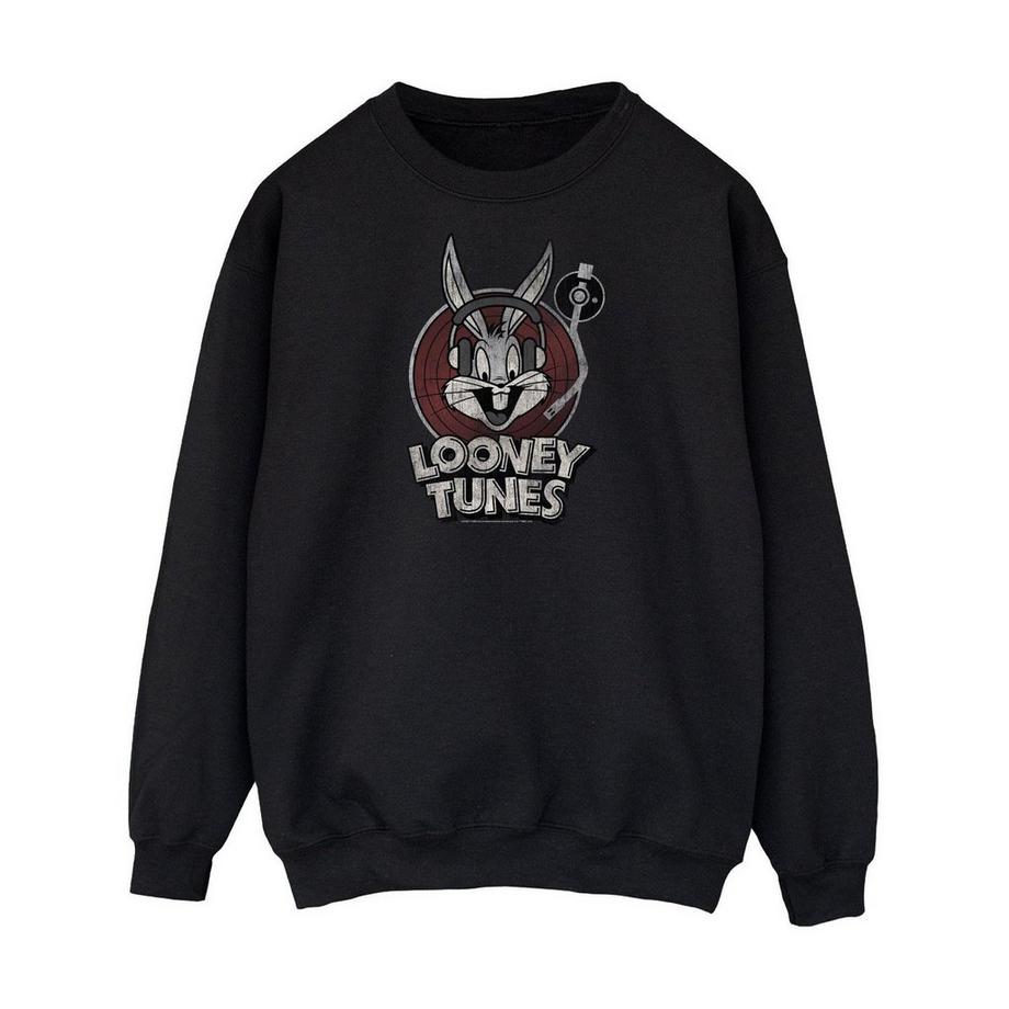 LOONEY TUNES Bugs Bunny DJ Logo Sweatshirt  