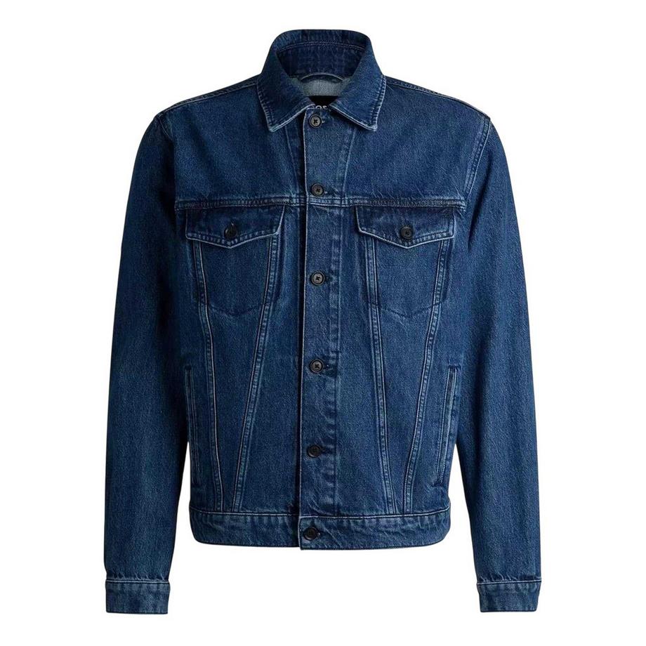 Jeansjacke, Gerader Saum