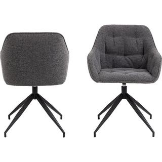 mutoni Fauteuil Aaron anthracite (1 pièce)  