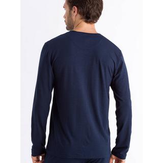 HANRO Casuals Langarm V-Ausschnitt Shirt  