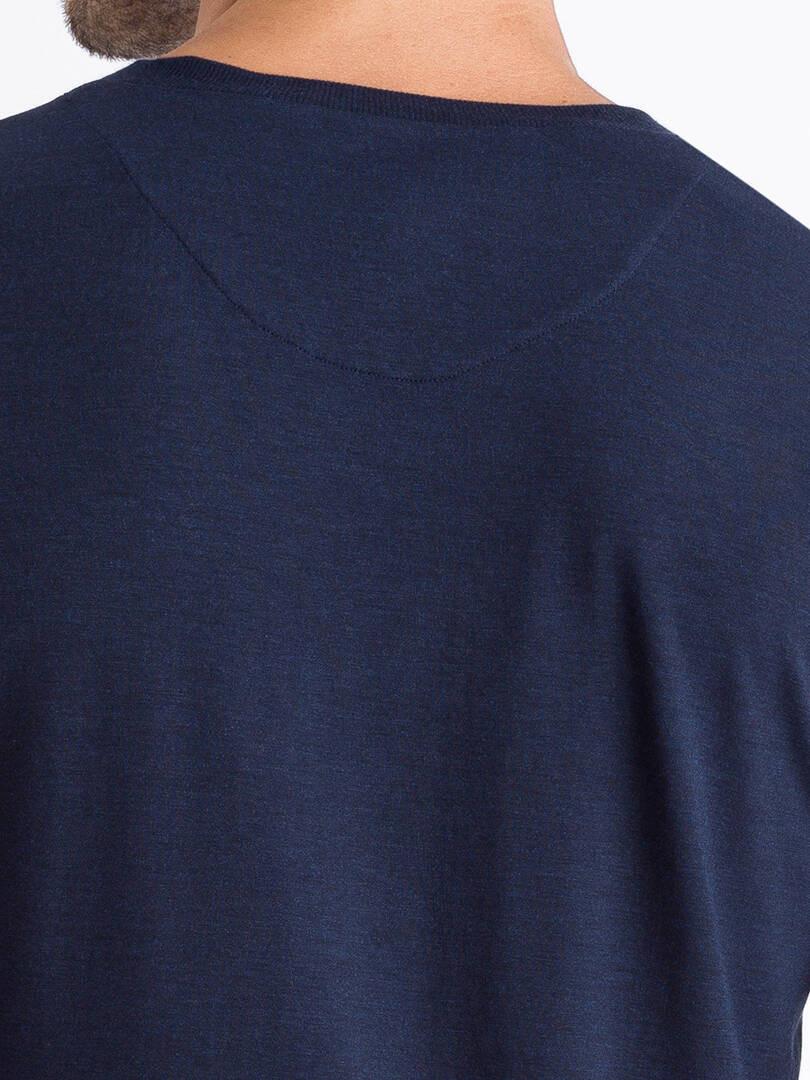 HANRO Casuals Langarm V-Ausschnitt Shirt  