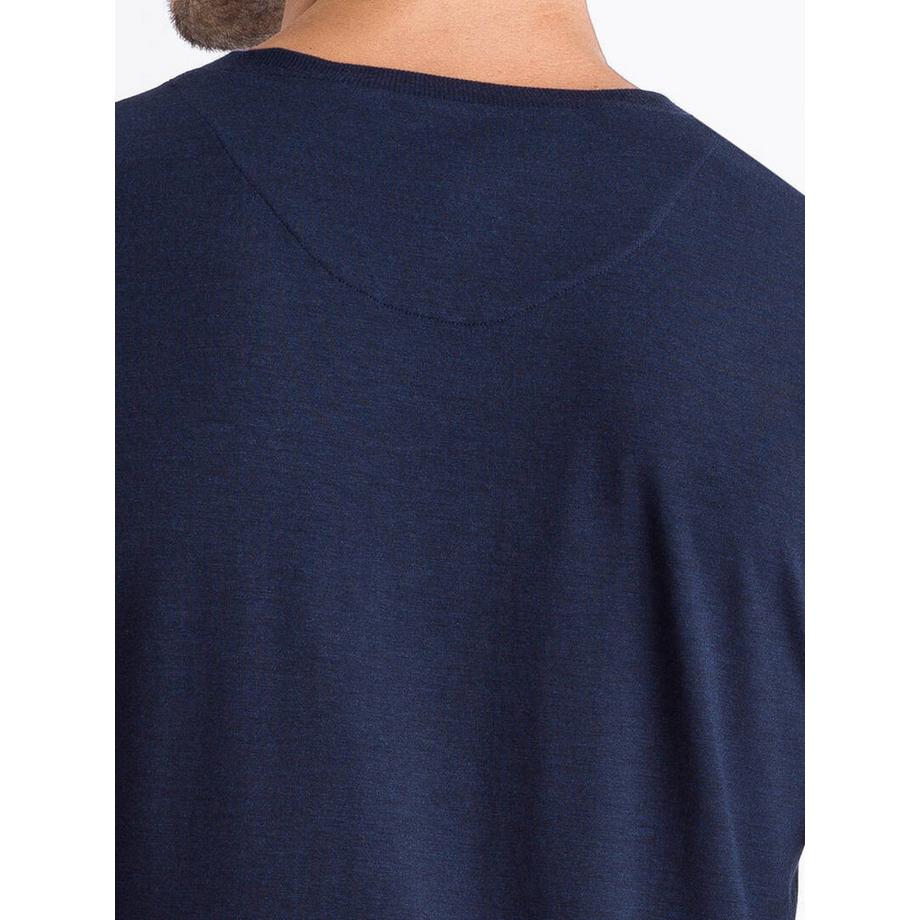 HANRO Casuals Langarm V-Ausschnitt Shirt  