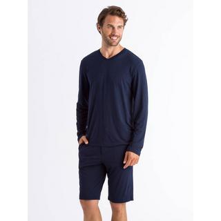 HANRO Casuals Langarm V-Ausschnitt Shirt  