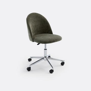 Chaise de bureau à roulettes