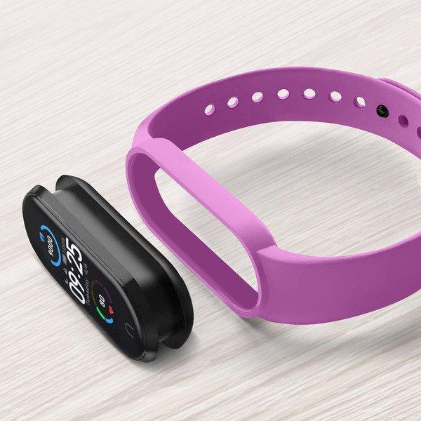 Avizar  Bracelet Xiaomi Mi Band 6 et 5 Violet 