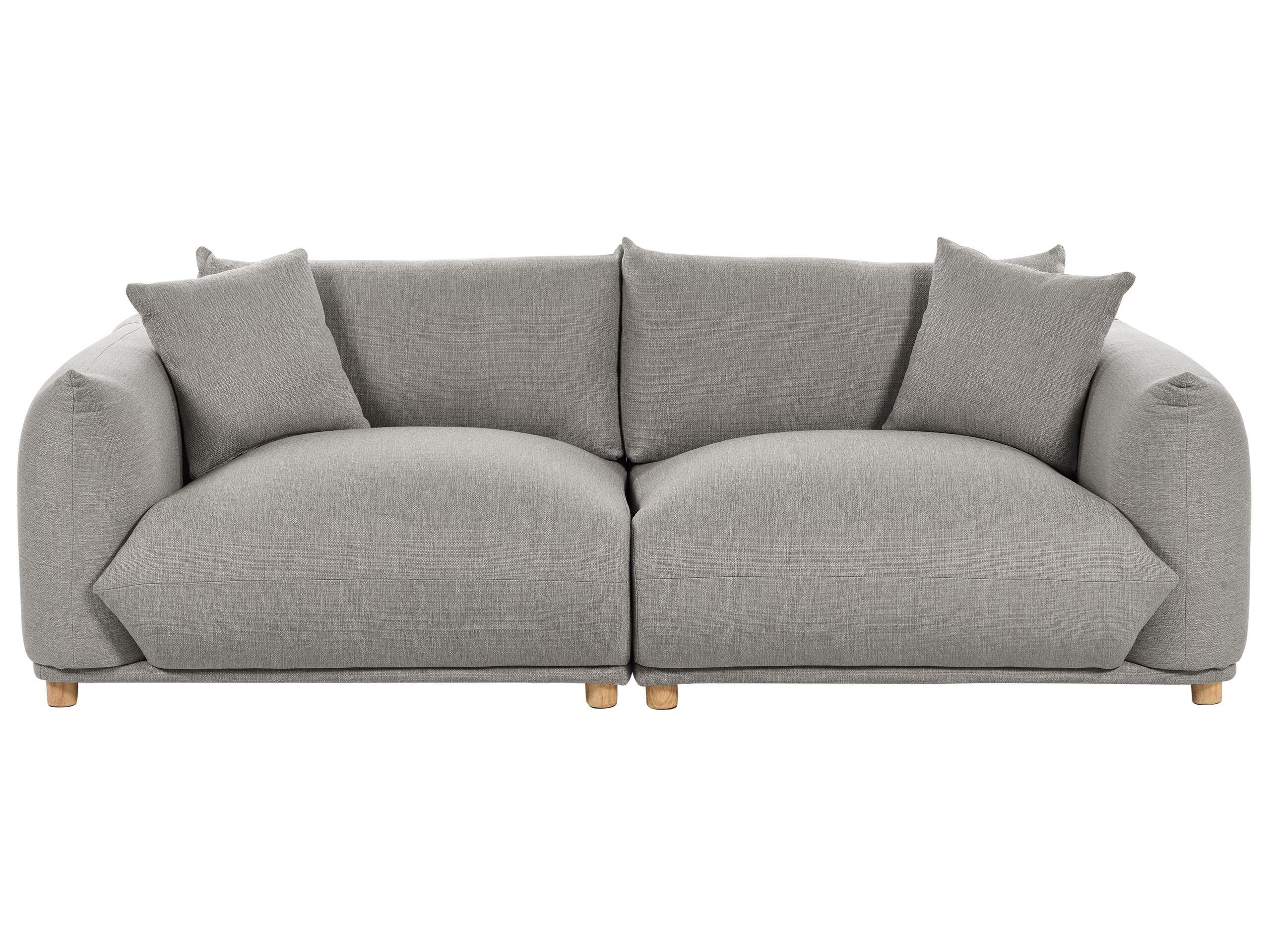 Beliani 3 Sitzer Sofa aus Polyester Modern LUVOS  