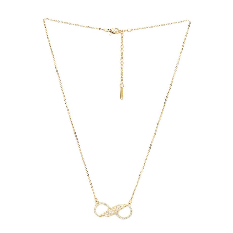 AVANT-GARDE PARIS  Collana Scintilla Infinito Dorata 