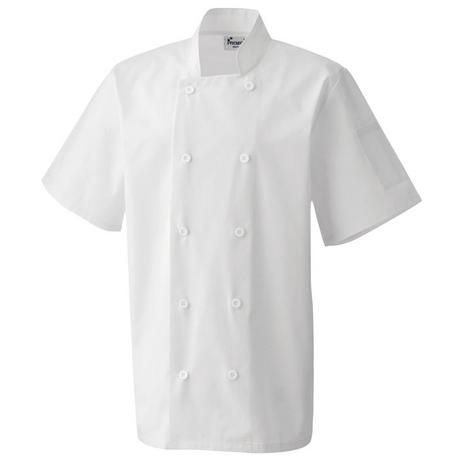 PREMIER  Veste de chef à manches courtes (Lot de 2) 