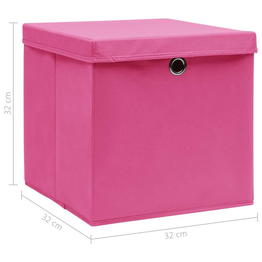 VidaXL Boîte de rangement tissu  