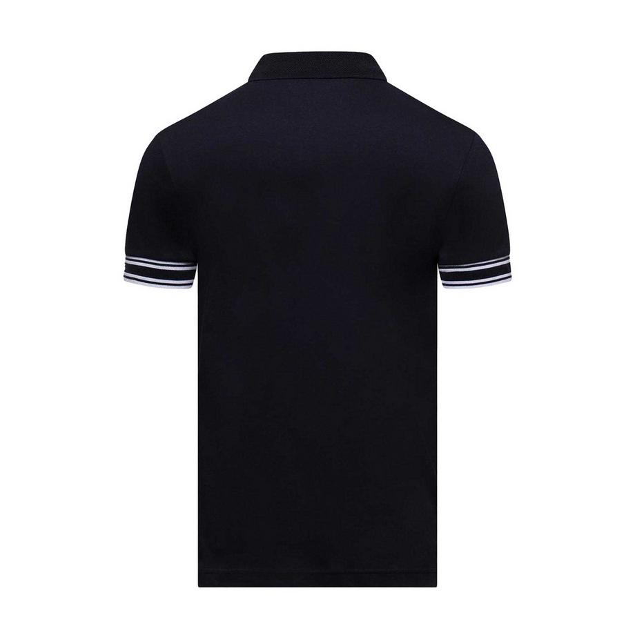 BOSS Zone Maglietta Polo Aderente con Polsini a Coste  