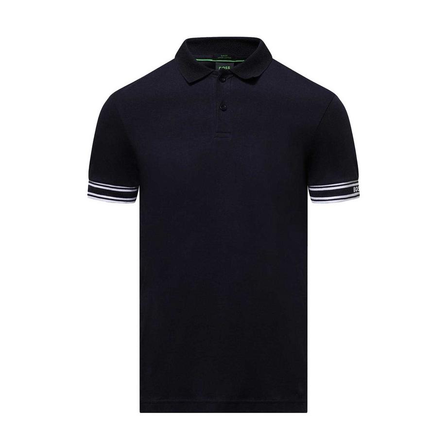 Zone Maglietta Polo Aderente Strisce Con Elastico