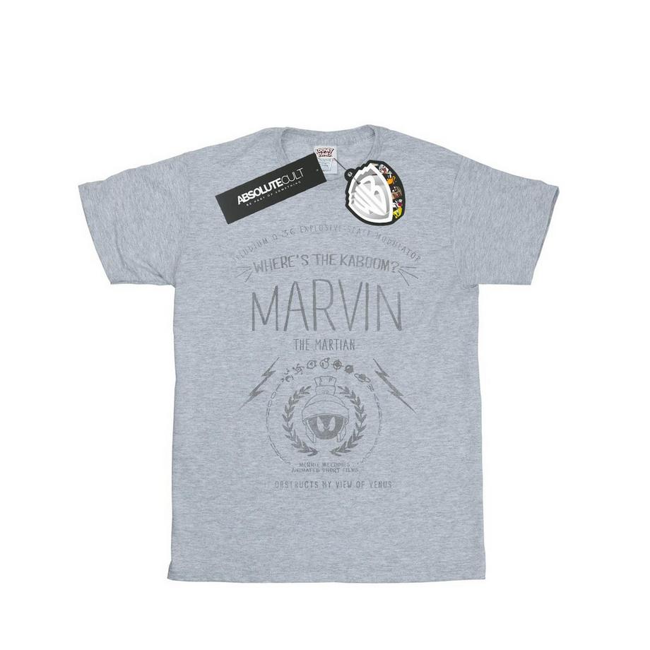 LOONEY TUNES Where's The Kaboom Marvin The Martian T-Shirt  