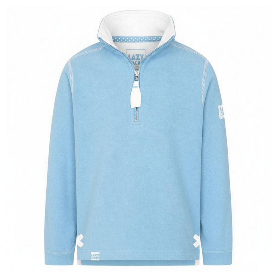 Sweatshirt  , mit kurzem Reißverschluss, Weich