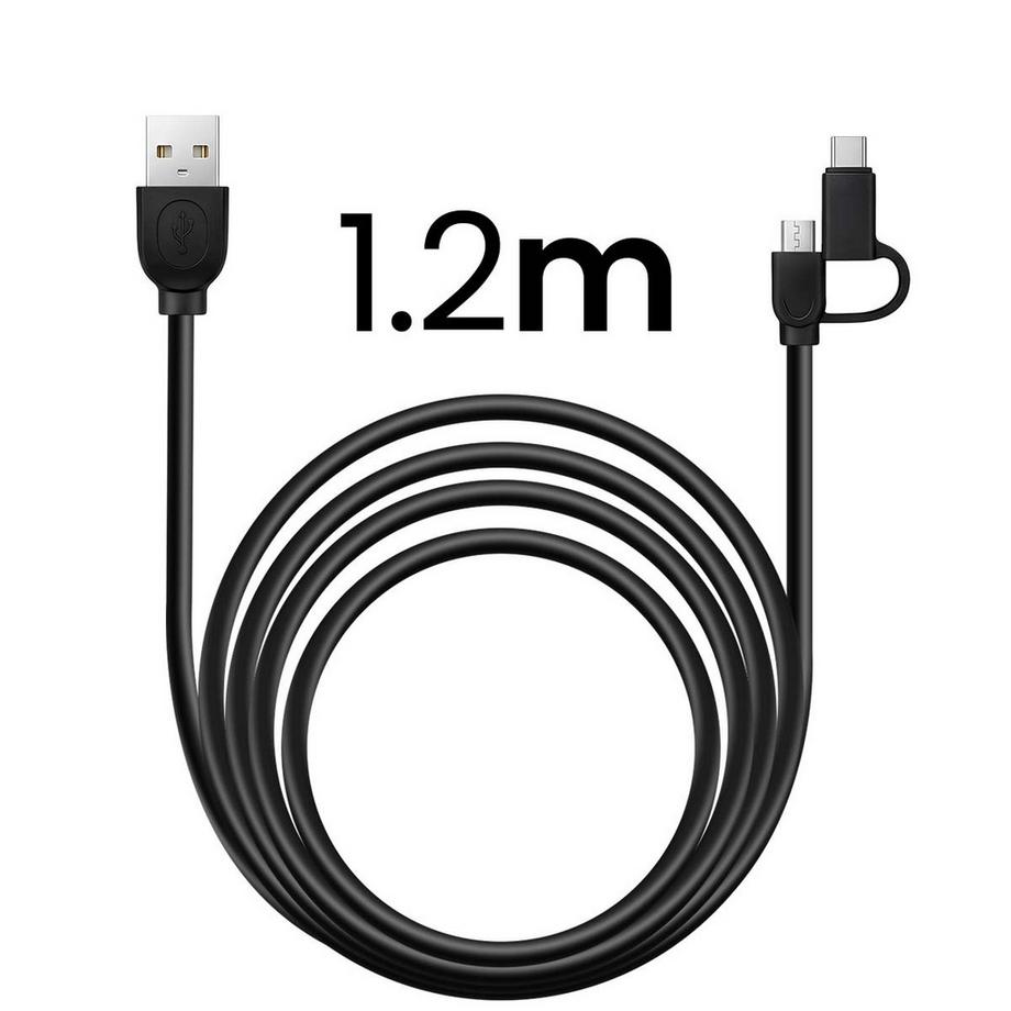 BigBen Connected  Câble USB A/micro USB & USB C 