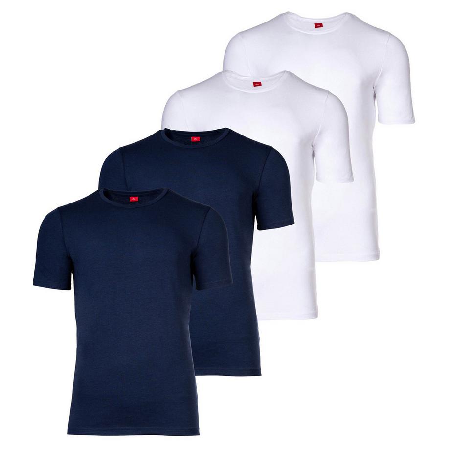 T-shirt  Pack de 4 Conforme à la silhouette