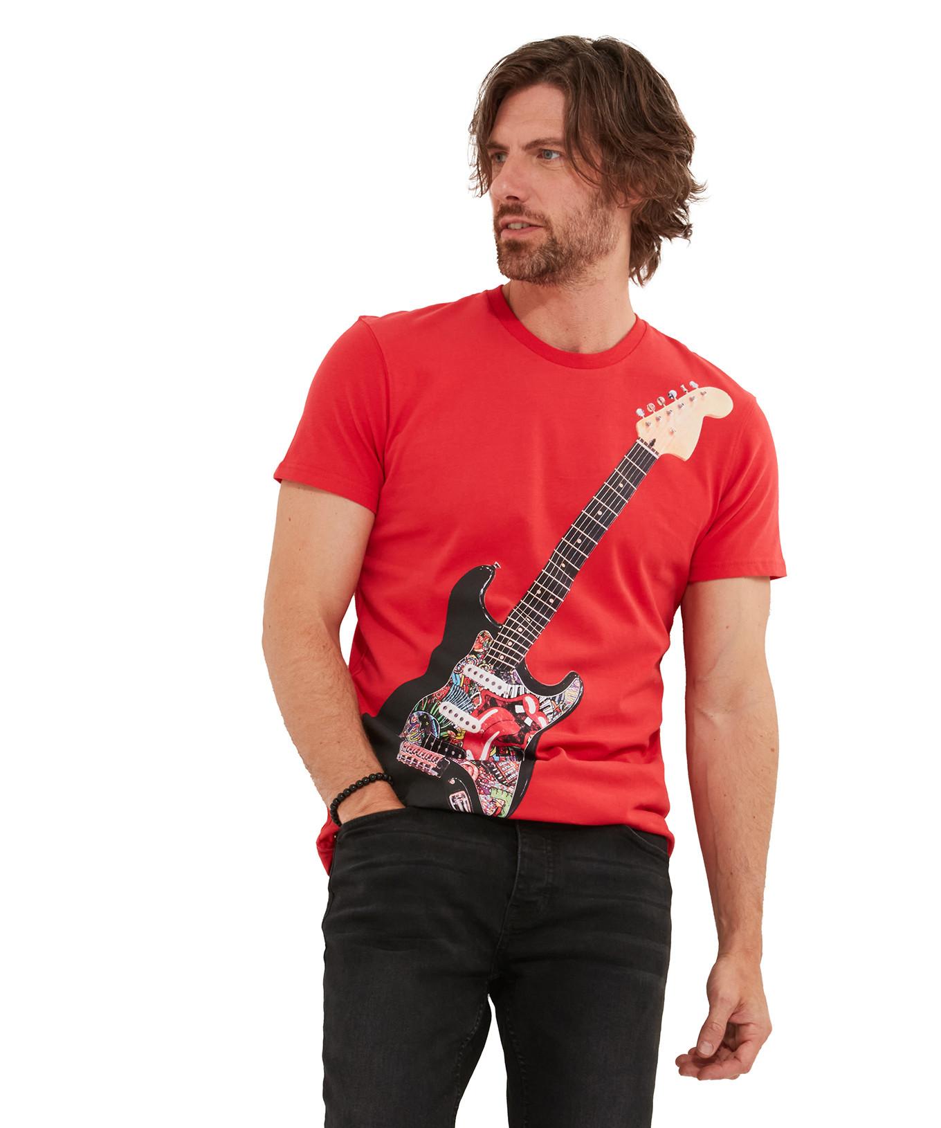 Joe Browns  Rocker-Gitarre-Grafik-T-Shirt 