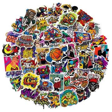 Packung Aufkleber - Graffiti 2